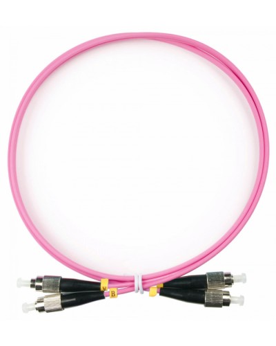 Шнур оптический duplex FC-FC 50/125 mm OM4 1м LSZH в Ессентуках Патч-корды оптические Pintop.ru