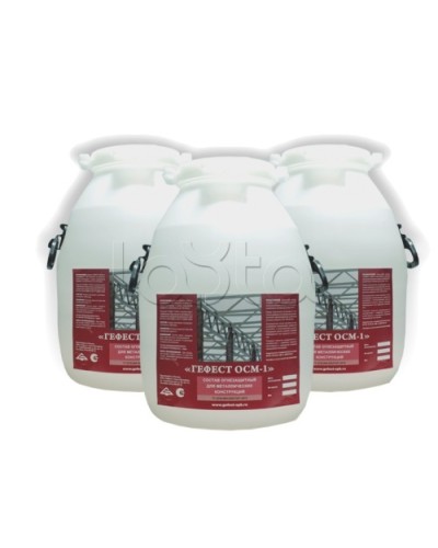 Cостав огнезащитный для металлических конструкций Гефест ОСМ-1 в Ессентуках Огнезащитные краски Pintop.ru