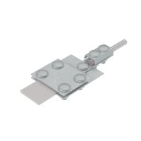 Универсальный контрольный соединитель полоса до 30 мм пруток Ø 5-8 мм INOX304 КМ-Профиль (UKS-B30-D5-8 INOX304)