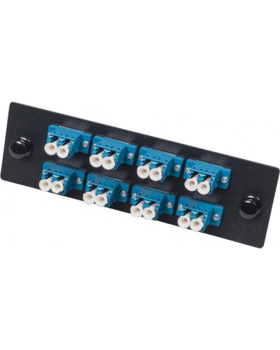 Панель адаптерная для кроссов LAN-FOBM с 8 дуплексными адаптерами SC/OS2 LANMASTER LAN-APM-8x2SC/OS2 в Ессентуках Кроссы оптические Pintop.ru