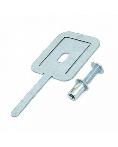 Комплекты для крепления ОКЛ с использованием винта, заклепки и хомута FR ПР-40 (100 шт) Промрукав (PR08.5204) в Ессентуках Огнестойкие кабельные линии Pintop.ru