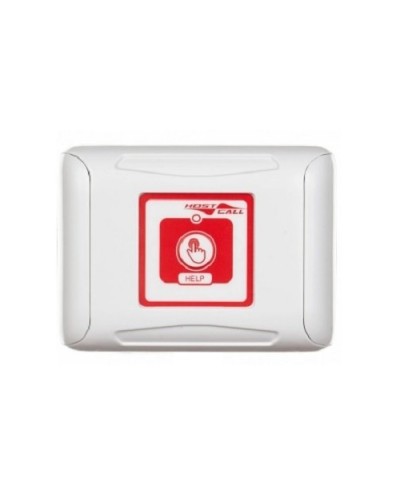 Влагозащищенная радиокнопка вызова Hostcall MP-411W2 в Ессентуках Система оповещения и трансляции Hostcall Pintop.ru