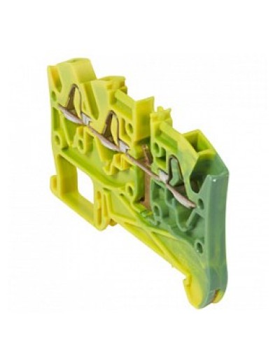 Клемма 4х5 1вх/2вых заземление Legrand 037210 в Ессентуках Клеммные колодки Pintop.ru