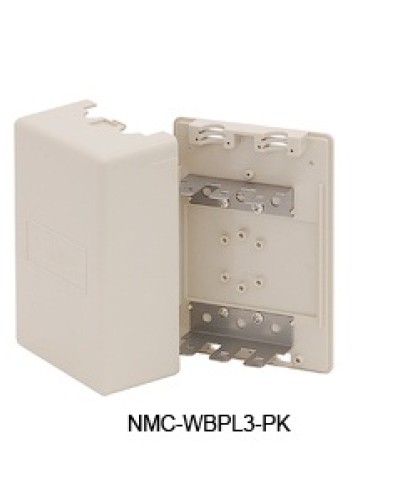 Щит распределительный настенный 3 плинта NIKOMAX (NMC-WBPL3-P) в Ессентуках Щиты электрические Pintop.ru