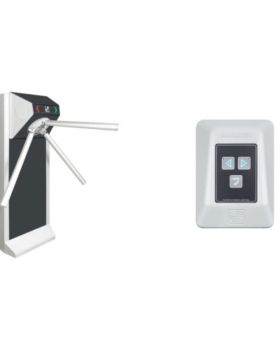 Комплект турникета CARDDEX STL Стандарт 1 (турникет, планки, пульт управления) в Ессентуках Турникеты Pintop.ru