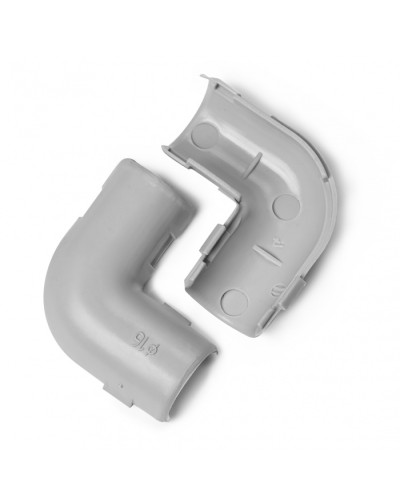 Угол 90° соединительный для труб 16мм, ПожТехКабель 703-001 в Ессентуках Повороты, муфты, тройники Pintop.ru