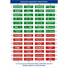 Оповещатель табло световое со встроенной звуковой сиреной Электротехника и Автоматика ЛЮКС-220 К "Газ! Не входить!"