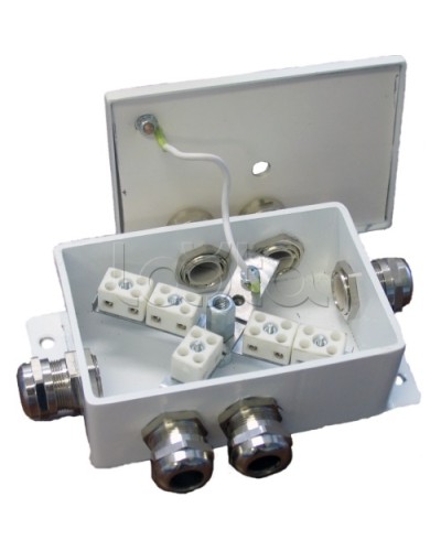 Коробка монтажная огнестойкая Гефест КМ-О (10к)-IP66-d, шесть вводов в Ессентуках Распределительные коробки Pintop.ru