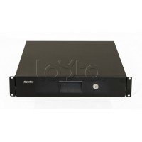 Полка (ящик) для документов с замком Hyperline (TDR3-2U-360-RAL9004)