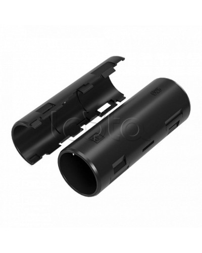 Муфта разборная d25 мм атмосферостойкая черная (5шт/300шт уп/кор) Промрукав (PR13.0435) в Ессентуках Повороты, муфты, тройники Pintop.ru