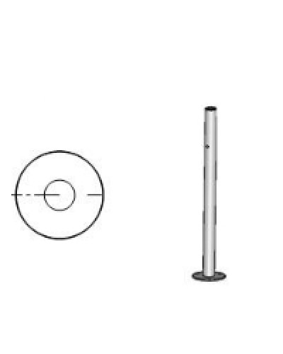 Стойка ограждения с отверстием под фиксатор односторонняя слева Oxgard Стойка ограждения односторонняя с отверстием под фиксатор слева (ВЗР 1996.09.12) в Ессентуках Ограждения Pintop.ru