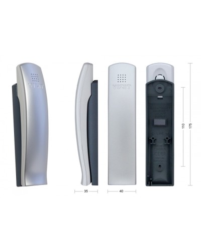 Трубка переговорная Vizit УКП-7M в Ессентуках Многоабонентные устройства Pintop.ru