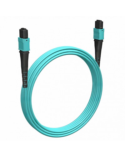 Кабельная сборка MPO(F) -MPO(F)-8 волокон 50/125 OM3, 2 m Cabeus (FOP-50-OM3-8-MPO(F)-8-MPO(F)-B-2m) в Ессентуках Кабельные сборки (оптические) Pintop.ru