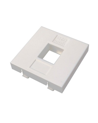 Адаптер Mosaic 45 х 45 мм для модуля Keystone, 1 порт, белый Datarex DR-5301 в Ессентуках Коммутационные изделия Pintop.ru