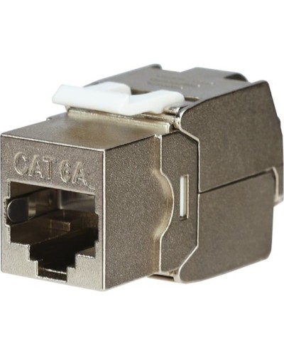 Модуль Keystone, Jack RJ-45(8P8C), FTP экранированный, CAT 6A, тип 180 град., самозажимной REXANT PRO 02-0361 в Ессентуках Модули Keystone Pintop.ru