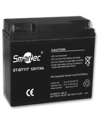 Аккумулятор свинцово-кислотный Smartec ST-BT117 в Ессентуках Электротехническое оборудование Pintop.ru