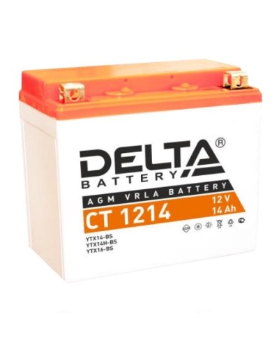 Аккумулятор АКБ 12 - 14 Delta CT 1214 в Ессентуках Электротехническое оборудование Pintop.ru