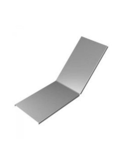 Крышка угла вертикального внутреннего 45° 500х15 (1,0) для лестничного лотка ПожТехКабель (650-844) в Ессентуках Аксессуары для лотков Pintop.ru
