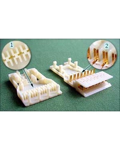 Вилка 4 пары 110 типа LANMASTER LAN-S110P4 в Ессентуках Коннекторы Pintop.ru