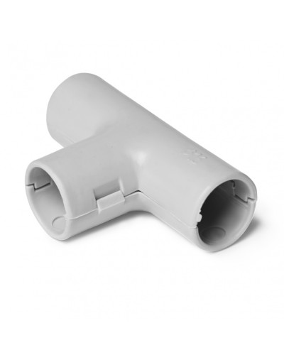 Тройник Т-образный соединительный для труб 25мм ПожТехКабель 702-003 в Ессентуках Повороты, муфты, тройники Pintop.ru