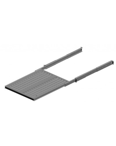 Полка выдвижная (600 мм) TLK TLK-SHFC-600R-BK в Ессентуках Полки для шкафов и стоек Pintop.ru