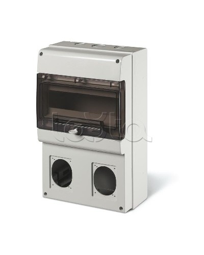 Корпус на 12 модулей и 2 поста с основанием 70х87 мм. Тип M400 DKC DIS6723300 в Ессентуках Аксессуары для стоек и шкафов Pintop.ru