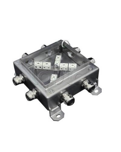 Коробка монтажная огнестойкая Гефест КМ-О (16к*10,0)-IP66 1515нерж, 8 вводов в Ессентуках Распределительные коробки Pintop.ru