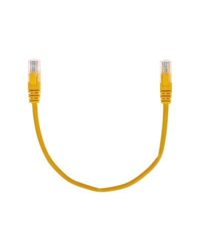 Патч-корд U/UTP, CAT 5e, RJ45-RJ45, 26AWG, LSZH, желтый, 0,3м REXANT 02-0105-03 в Ессентуках Патчкорды (медные) Pintop.ru