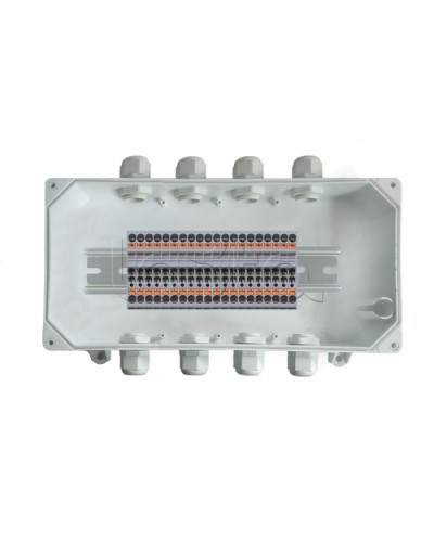 Клеммная коробка Магнито-контакт КСП-20 АЯКС IP66 PUSH-IN в Ессентуках Распределительные коробки Pintop.ru