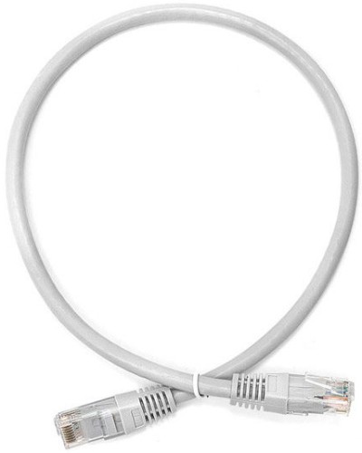 Патч-корд RJ45 TWT UTP кат.6, с заливными колпачками, 2.0 м, серый TWT TWT-45-45-2.0/6-GY в Ессентуках Патчкорды (медные) Pintop.ru