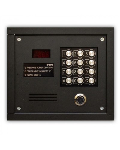 Цифровой домофон Олевс PRO-TM черный в Ессентуках Домофония Pintop.ru