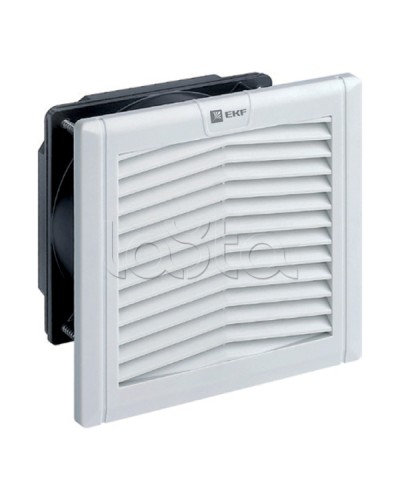 Вентилятор с фильтром 102 м³/ч 176x176 мм 220В IP54 EKF PROxima (FAN102F) в Ессентуках Аксессуары для стоек и шкафов Pintop.ru