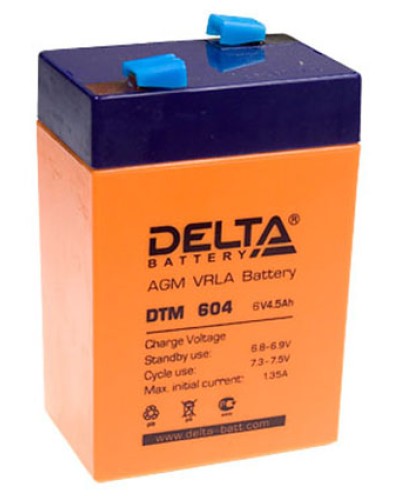 Аккумулятор свинцово-кислотный Delta DTM 6045 в Ессентуках Электротехническое оборудование Pintop.ru