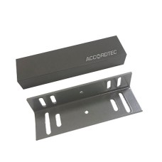 Электромагнитный влагозащищенный замок премиум-класса AccordTec ML-200K Premium Grey с уголком