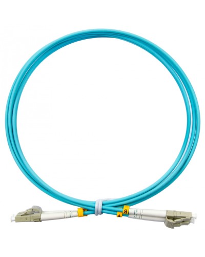 Шнур оптический duplex LC-LC 50/125 mm OM3 0,5м LSZH Cabeus (FOP-50-LC-LC-0,5m) в Ессентуках Патч-корды оптические Pintop.ru