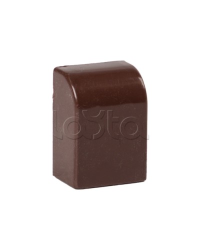 Заглушка (15х10) (4 шт) темное дерево EKF-Plast (ecd-15-10x4) в Ессентуках Аксессуары для кабель-канала Pintop.ru