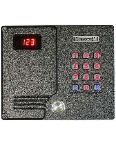 Многоабонентный антивандальный блок вызова Метаком МК2007-ТМЕ в Ессентуках Блоки вызова многоабонентные Pintop.ru