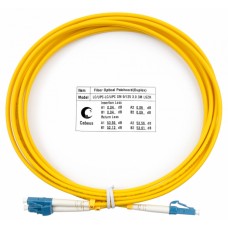 Шнур оптический duplex LC-LC 9/125 sm 3м LSZH Cabeus FOP(d)-9-LC-LC-3m