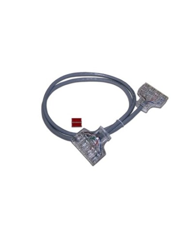 Патч-корд 110 тип - 110 тип, 1 пара, категория 6, 2 м, серый LANMASTER LAN-P4-P4-2.0/6 в Ессентуках Патч-корды и пигтейлы Pintop.ru