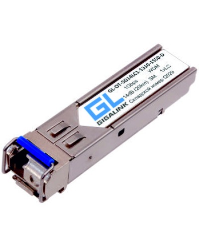 Модуль SFP Gigalink GL-OT-SG14LC1-1310-1550-D в Ессентуках Модули SFP/XFP/GBIC Pintop.ru