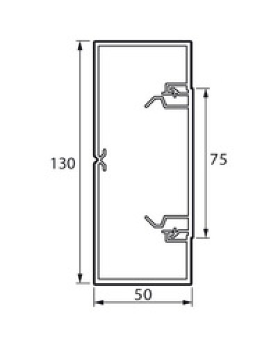 Кабель-канал METRA 130x50 Legrand (638082) в Ессентуках Кабель-канал Pintop.ru