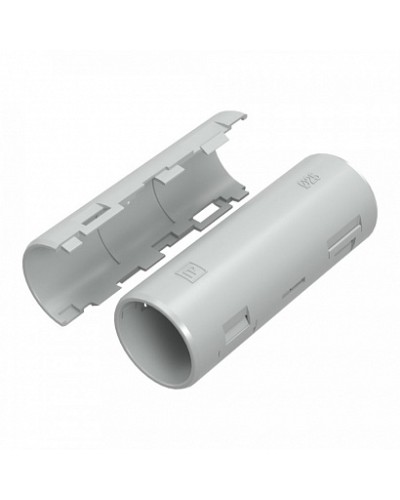Муфта разборная d25 мм атмосферостойкая серая (40шт/640шт уп/кор) Промрукав (PR13.0411) в Ессентуках Повороты, муфты, тройники Pintop.ru