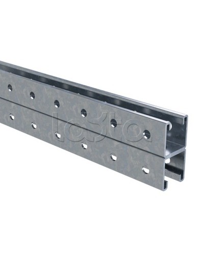 Профиль С-образный двойной L1000, толщ.2,5 мм, горячеоцинкованный DKC BPD4110HDZ в Ессентуках Аксессуары для кабель-канала Pintop.ru