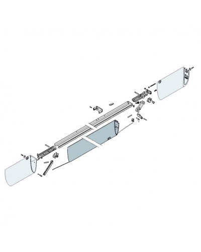 Механизм верхний профиля DF Came 119RIR226 в Ессентуках Запчасти для шлагбаумов и автоматики Pintop.ru