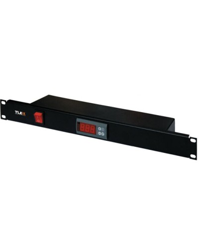 Панель для шкафа, с терморегулятором и датчиком TLK TLK-TERM-BK в Ессентуках Вентиляторные модули Pintop.ru