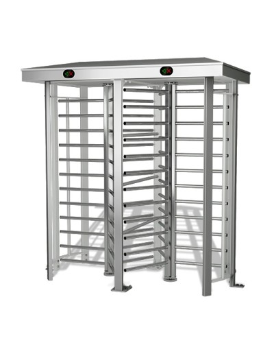 Турникет электромеханический сдвоенный полноростовой из нержавеющей стали Oxgard Praktika Т-10-Н Doublе Pass (ВЗР 2332-02) в Ессентуках Турникеты Pintop.ru