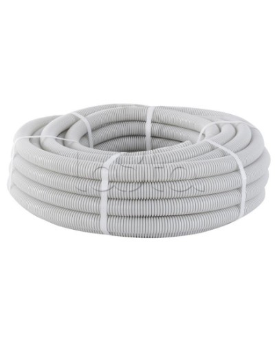 Труба гофр. ПВХ с протяжкой d20 мм (10 м) серая EKF-Plast (tg-z-20-10m) в Ессентуках Труба гофрированная Pintop.ru