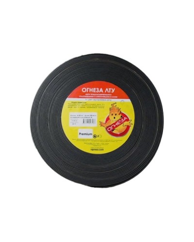 Лента термоуплотнительная Огнеза ЛТУ 8*30, рулон 12,5 пог.м. (премиум) в Ессентуках Дополнительное оборудование пожаротушения Pintop.ru