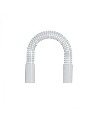 Гибкий переход для трубы диам. 25мм, длина 30см, цвет белый (49415W) в Ессентуках Повороты, муфты, тройники Pintop.ru