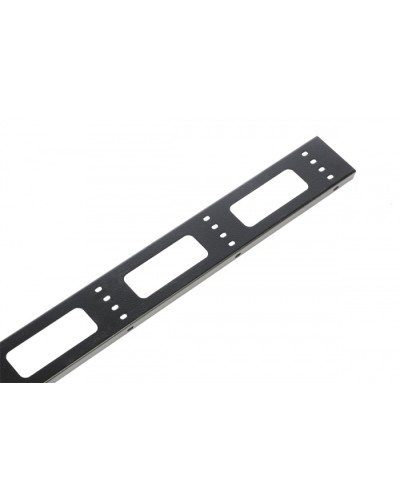 Органайзер кабельный вертикальный для стойки внешний с окнами 47U ЦМО ВКО-СТК-47-9005 в Ессентуках Кабельные органайзеры Pintop.ru